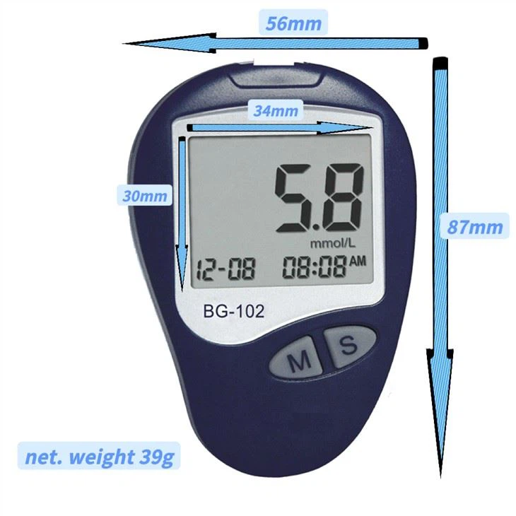 Large Screen Blood Glucose Meter