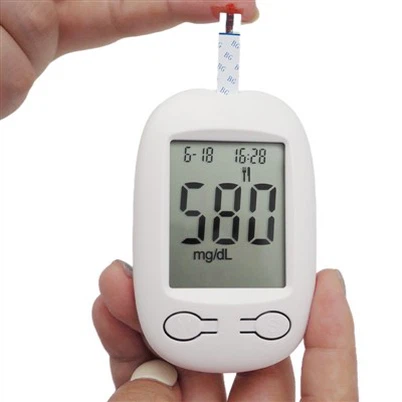 Qon glyukoza o'lchagichi shakarni tekshirish